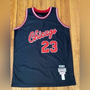 Mitchell and Ness Jersey Men's Size 52 Hardwood Classics Jordan Chicago Bulls